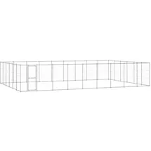 vidaXL Hundezwinger 65,34 m2 Stahl