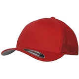 Flexfit Mesh Trucker Cap red, S/M