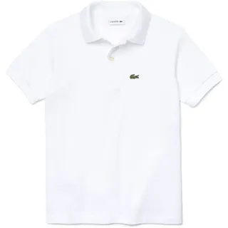 Lacoste Jungen Pj2909 Poloshirt, Weiß (Blanc), 10 Jahre (Herstellergröße: 10A) - 10 Jahre