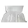 PROGARDEN Eden Stapelstuhl 55 x 46 x 91 cm weiß 4er Set
