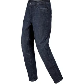 FAST WAY Motorrad Jeans Herren, EN Geprüfte Motorradhose Herren Klasse A, Entnehmbare Knie Protektoren, Hüfte, Gesäß & Knie Verstärkt, Sicherheitsnähte an Sturzpositionen, Blue Jeans, W33/L32 - 33W / 32L