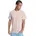 Sporttop Herren XS rose water lopaz stripes Obermaterial 70 Walkfrottier 30 Microfaser Tops Sporttop