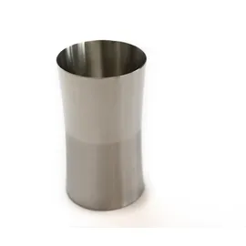 Bagnoxx Zahnputzbecher Edelstahl Grau