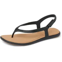 REEF Water Willow Maya Damen-Sandale, leicht und flexibel, wasserdicht, weich gepolstertes Fußbett, Schwarz/Braun, 39.5 EU - 39.5 EU