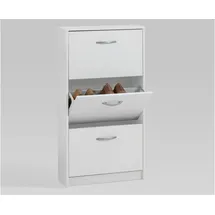 FMD Step 3 59 x 104 x 17 cm Schuhkipper weiß