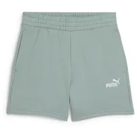 Puma Essentials Small No. 1 Logo 5'' High-Waist Shorts