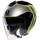 AGV Irides Davao, Jethelm - Schwarz/Grau/Neon-Gelb / XXL