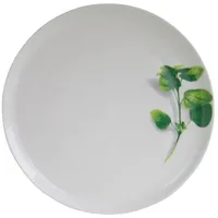 6er-Set CreaTable Pizzateller Europa Kräuter Ø 33 cm Porzellan Grün
