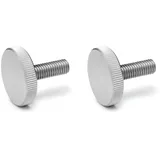 ganter norm Rändelschrauben flache Form M6 x 20 2 Stück