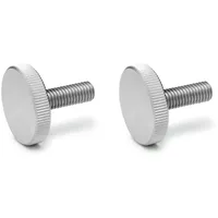 ganter norm Rändelschrauben flache Form M6 x 20 2 Stück
