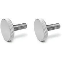 ganter norm Rändelschrauben flache Form M6 x 20 2 Stück