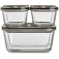 CASO Design caso® VacuBoxx Eco Vakuumbehälter-Set 3-tlg. (1177)