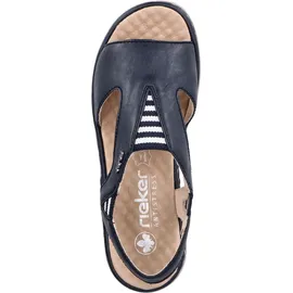 Rieker Sandalette Damen Blau 38