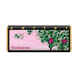 zotter Himbeeren Schokolade bio