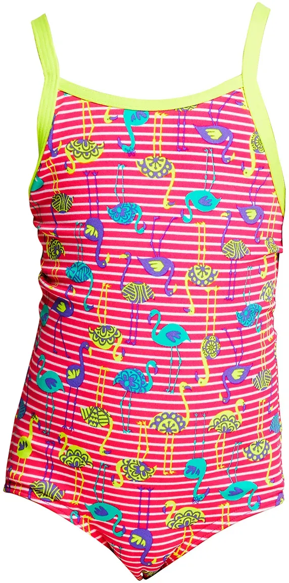 Funky Trunks Funkita Toddler Girls - Flaming Stripes Badeanzug  98