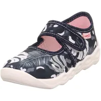 Superfit Bubble Hausschuh, Blau/Mehrfarbig 8040, 25 EU