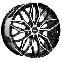 CARMANI 26 Max 7 x 17 5 x 112 ET42 MB66,6 Schwarz Poliert