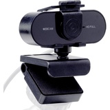 Midland W199 Webcam Full HD - 1080P, schwarz
