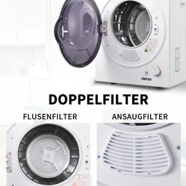 Merax Mini-Ablufttrockner (2.5 kg) weiß