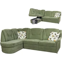 Roller Ecksofa - creme - mit Funktionen - Recamiere links