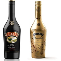 Baileys Original | 700ml | Irish Cream Likör + Baileys Chocolat Luxe Likör | 700ml | Sahnelikör