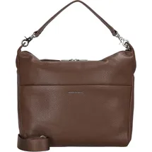 Mandarina Duck Mellow Leather Schultertasche Leder Braun