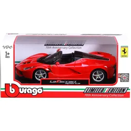 BBURAGO 18-26022 - Ferrari LaFerrari Aperta rot 1:24