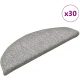 vidaXL Stufenmatte 56 x 17 cm Hellgrau