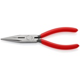 Knipex Flachrundzange (Radiozange) schwarz atramentiert mit Kunststoff überzogen 160mm