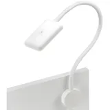 SO-Tech - Junker Lighting Led Bettleuchte / Leseleuchte Fiore Weiß Mit Flexiblem Leuchtenarm Und Touchsensor