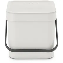 Brabantia Sort & Go Abfallbehälter 6 l light grey