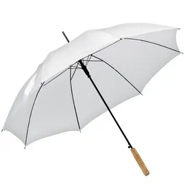 Livepac-Office Automatik-Regenschirm/Farbe: weiss - Mittel