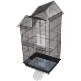 Zoo-Shop Wellensittichkäfig Voliere WKF03 *1,10m hoch* Blickfang!