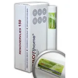 Profhome Vliestapete Renoviervlies 150 g Malervlies Anstrich-Vlies Vliestapete weiß 6 Rol., glatt, matt, einfarbig, unifarben, (Renoviervlies Glattvlies Malervlies, 150 g/m2, 1 Karton mit 6 Rollen / 112,50 m2 weiss), glasfaserfrei, atmungsaktiv, rissüberbrückend, überstreichbar weiß