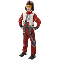 Rubie's 3620266 - EP7 X-Wing Fighter deluxe child, 11-12 Jahre, rot/weiß