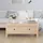 furnicato Klassischer Couchtisch Braun Kiefer 100 x 50 x 40 cm
