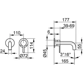 Keuco Plan Blue Einhandmischer Aluminium