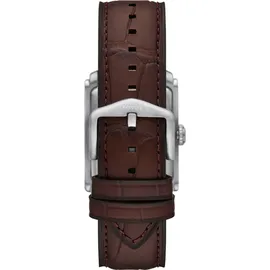 Fossil Herren Analog Quarz Uhr mit Leder Armband FS6110