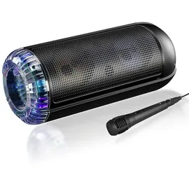 Mediatech Partybox Uni MT3174 Bluetooth-Lautsprecher Karaoke FM-Radio Schwarz