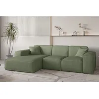 Fun Möbel Ecksofa Designersofa CELES PREMIUM in Stoff Scala
