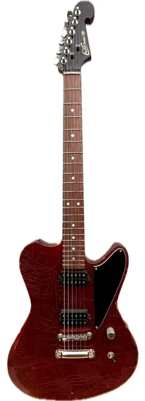 Luxxtone Guitars CALAVERA dark cherry