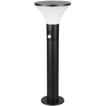 rl live your light Wegeleuchte Kunststoff 3,5 W Akku/Solar Dämmerungssensor schwarz