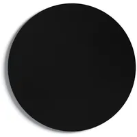 ALLboards schwarze magnetische Kreidetafel RUND, 60 cm