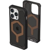 Urban Armor Gear Plyo MagSafe Backcover Apple iPhone 15 Pro Schwarz, Bronze MagSafe kompatibel