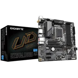 GIGABYTE Mainboard "B760M DS3H AX", eh13, B:27,00cm H:7,10cm T:27,50cm, Mainboards