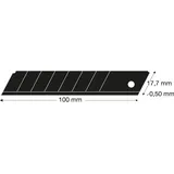 Lutz Blades Abbrechklinge black 18mm Pack a 10 Stück