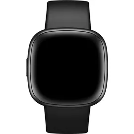 Fitbit Versa 4 aluminium graphit schwarz/schwarz