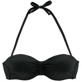 BENCH Bikini-Top Damen Schwarz 38 Cup C