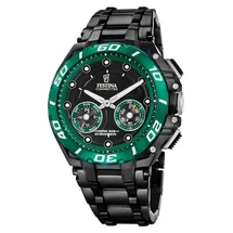 Festina Chrono Bike Connected 46 mm grün/schwarz