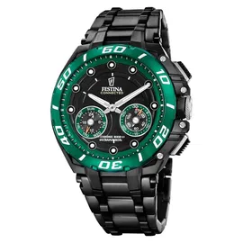Festina Chrono Bike Connected 46 mm grün/schwarz